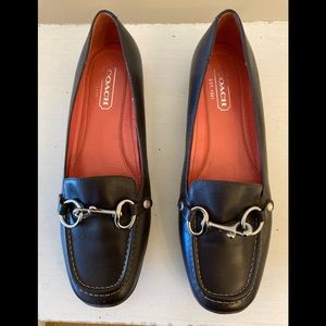 Coach classic chestnut brown loafer size 8.5